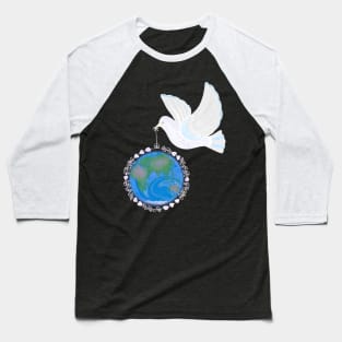 Peace Dove Baseball T-Shirt